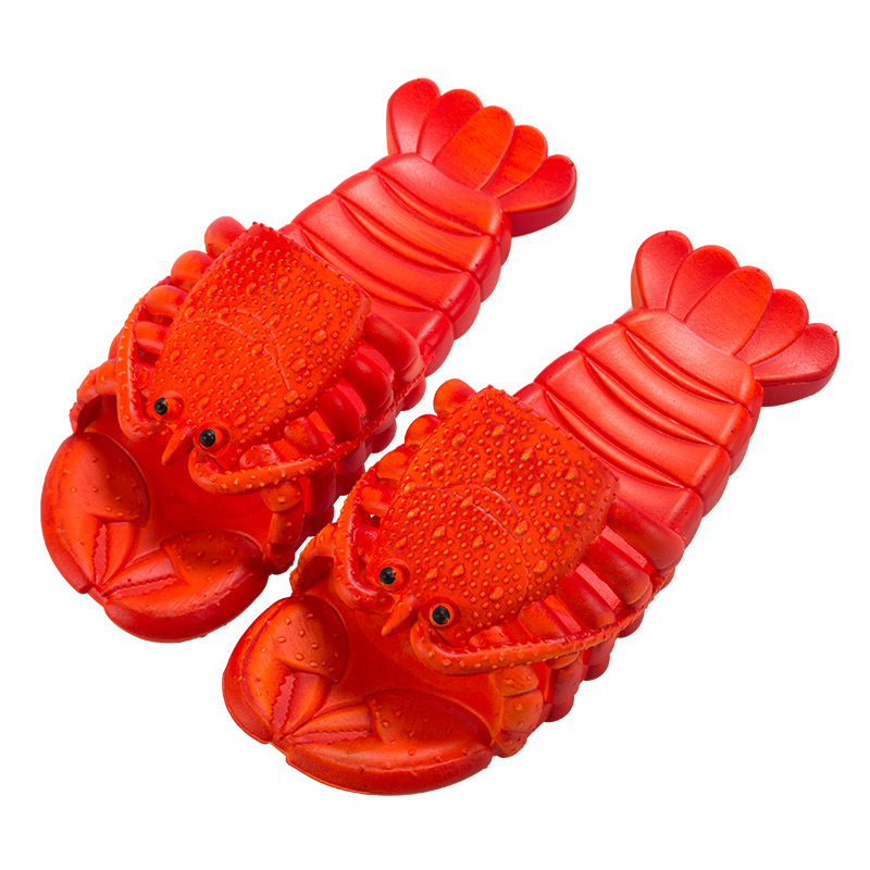 Baby Gate Stairs - Unique Cartoon Lobster Slippers Soft Pvc