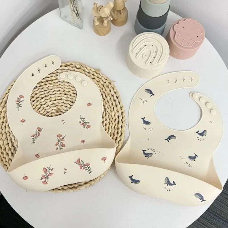 Suit Cute Feeding Bib, Food Bi - Silicone Baby Bibs ulasan dan harga