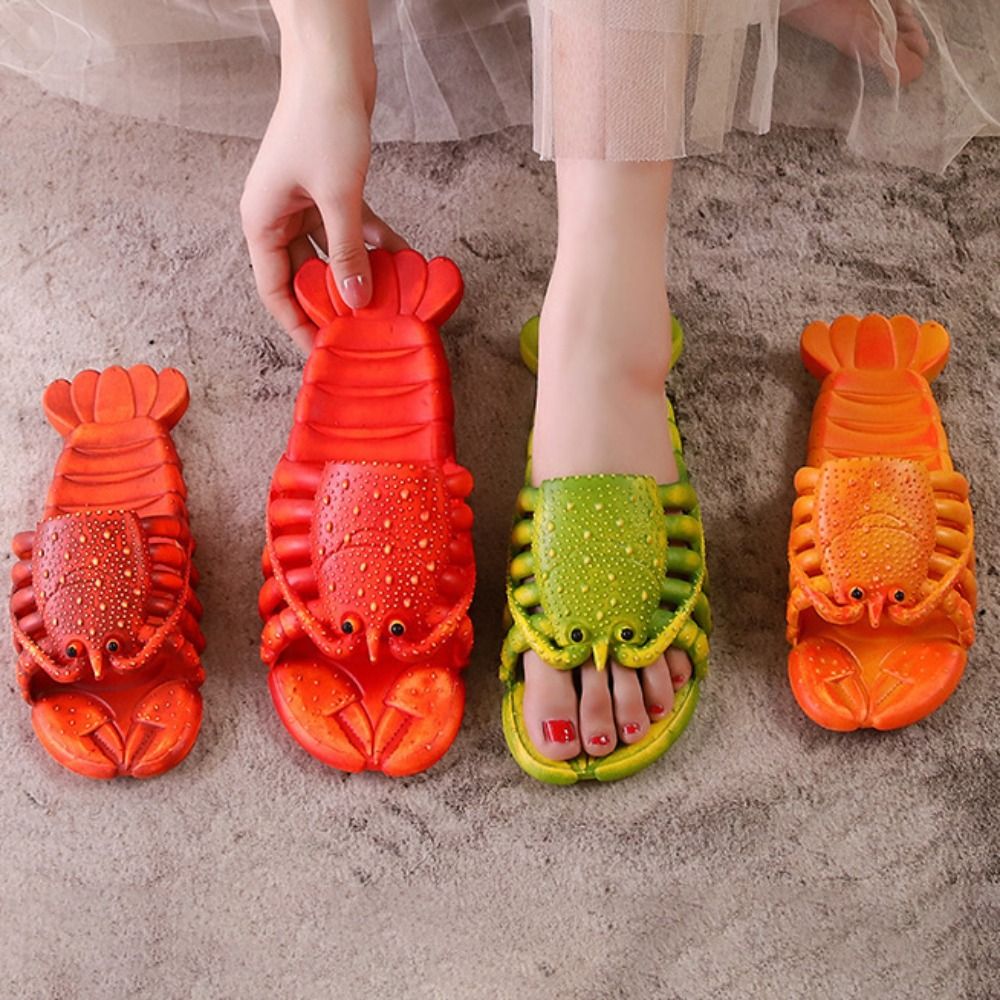 Unique Cartoon Lobster Slipper - Baby Gate Stairs ulasan dan harga