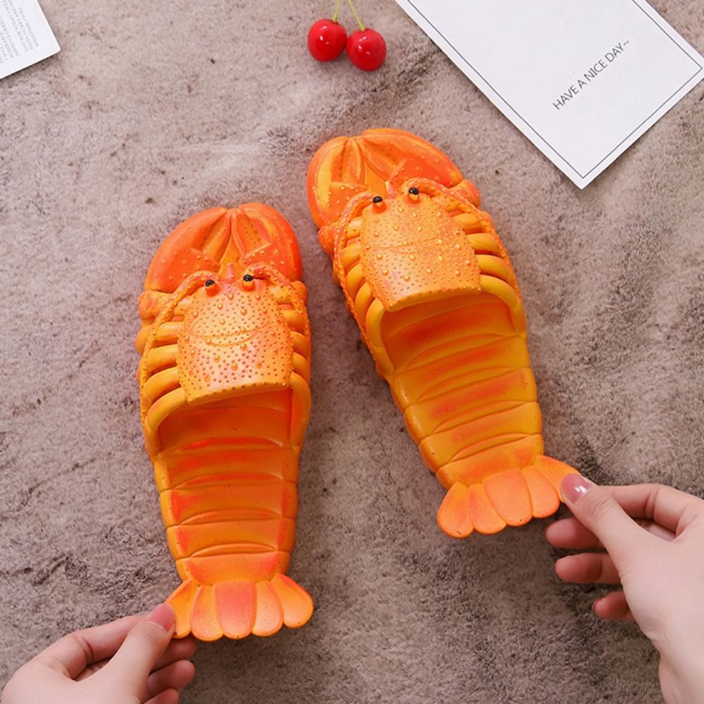 Unique Cartoon Lobster Slipper - Baby Gate Stairs ulasan dan harga