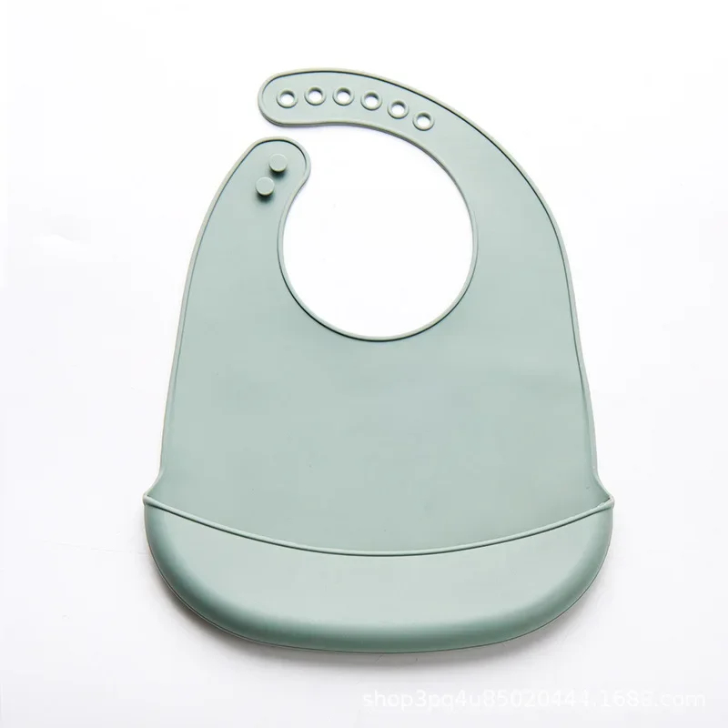 1-4Pcs Baby Bib Adjustable Wat - Silicone Baby Bibs ulasan dan harga
