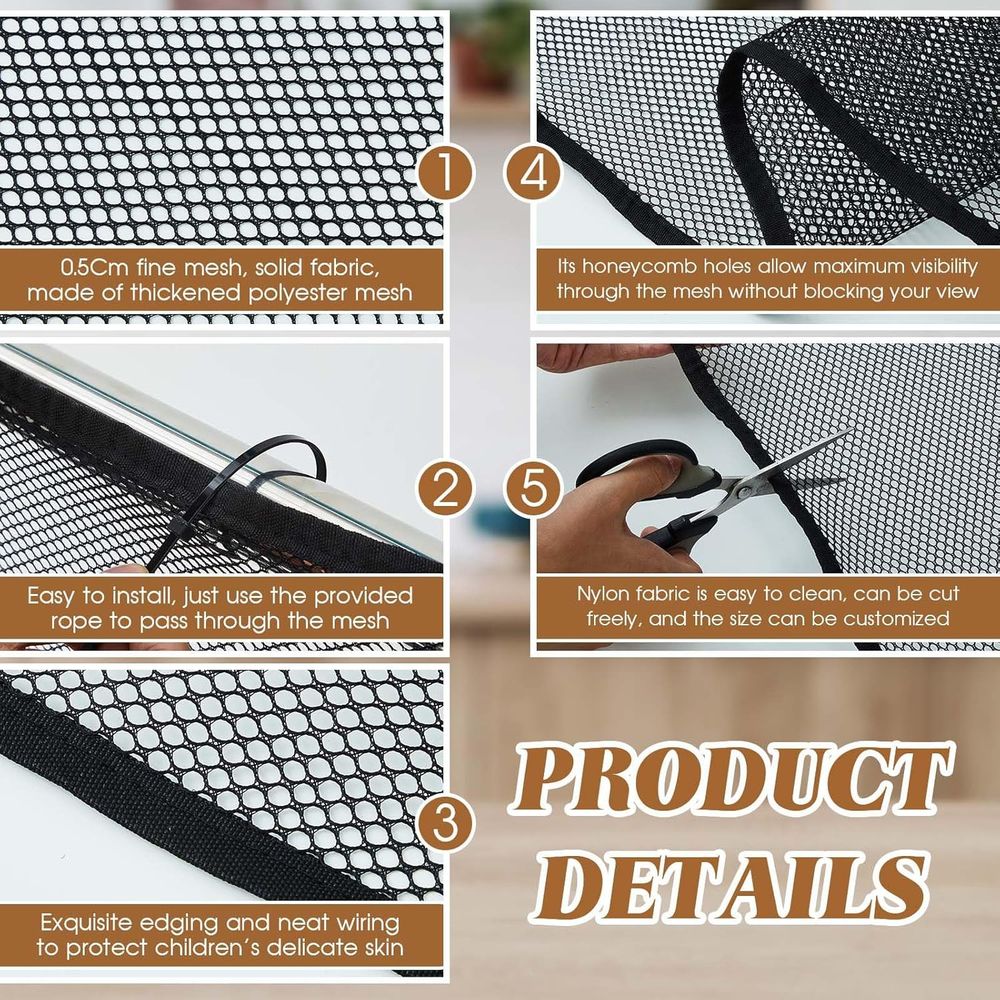 Banister Guard x3 Balcony Nett - Baby Gate Stairs ulasan dan harga