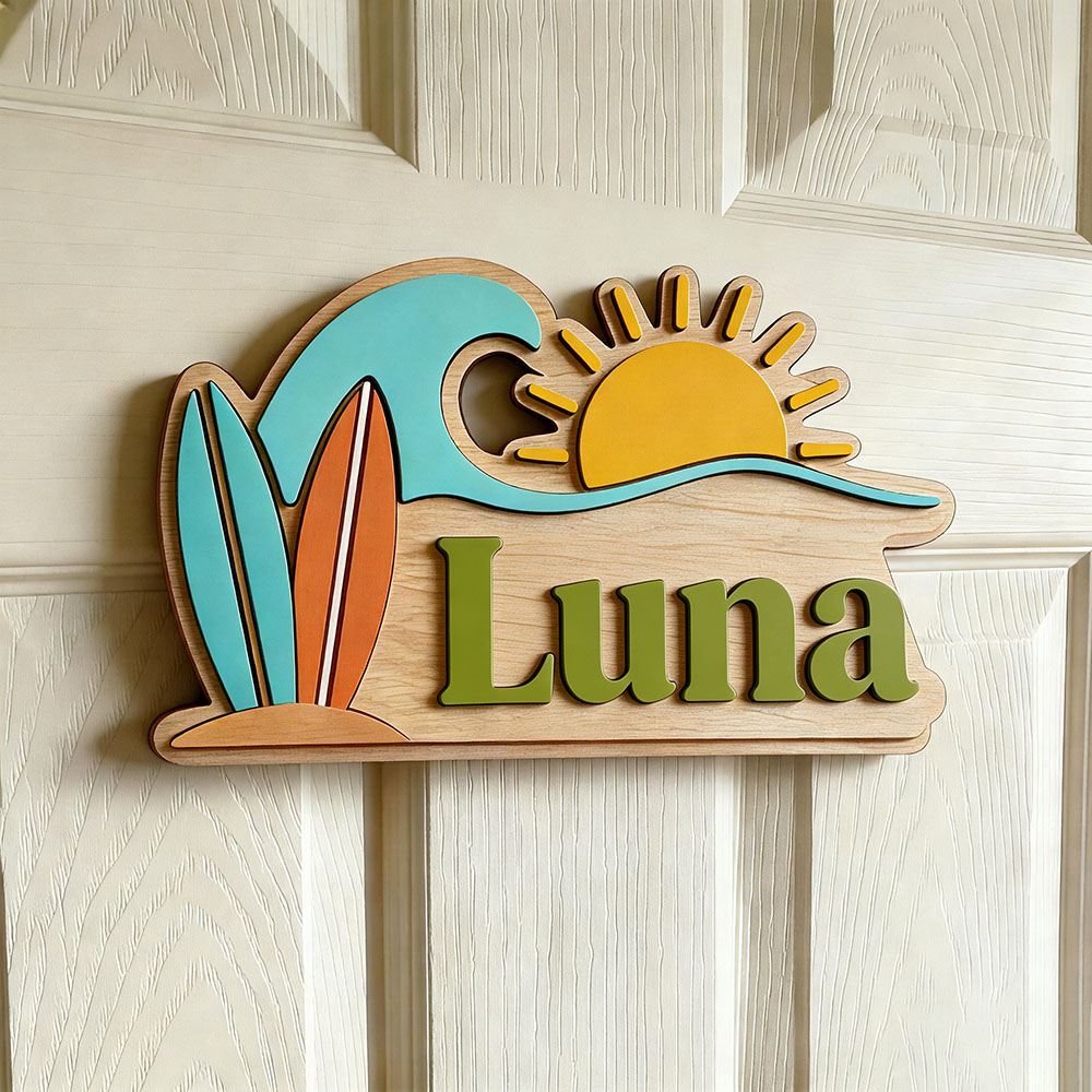 Custom Beach Wave Surfboard Su - Baby Gate Stairs ulasan dan harga