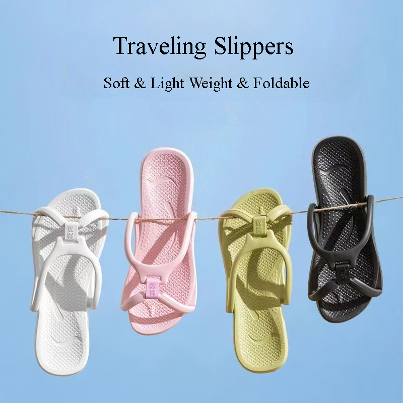 Foldable Travel Slippers Unise - Baby Gate Stairs ulasan dan harga